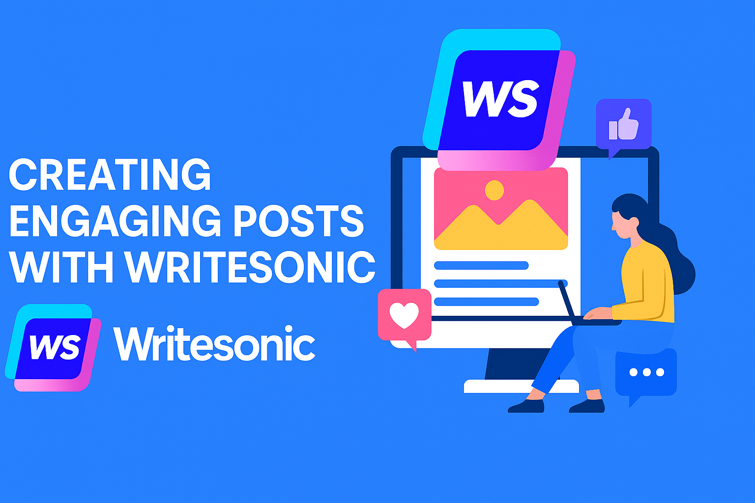 Creating Engaging Posts with Writesonic